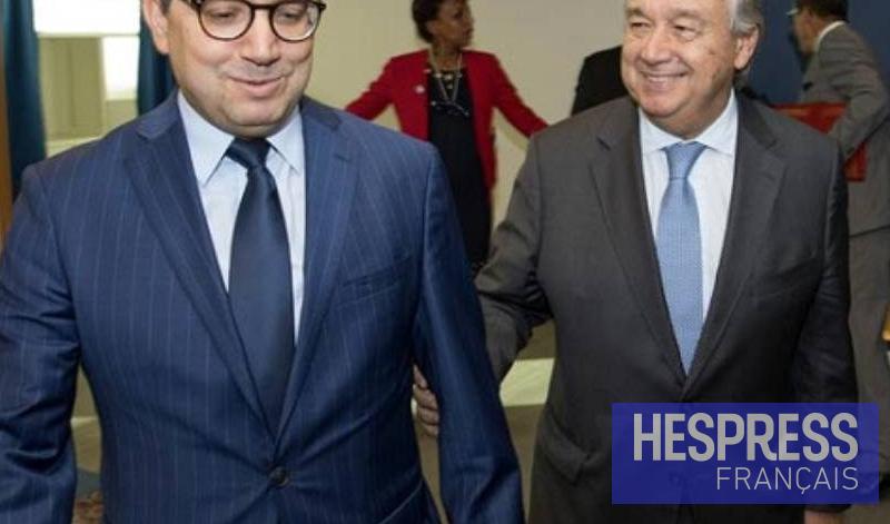 antonio guterres 16 Nasser Bourita s'entretient avec António Guterres au siège de l'ONU