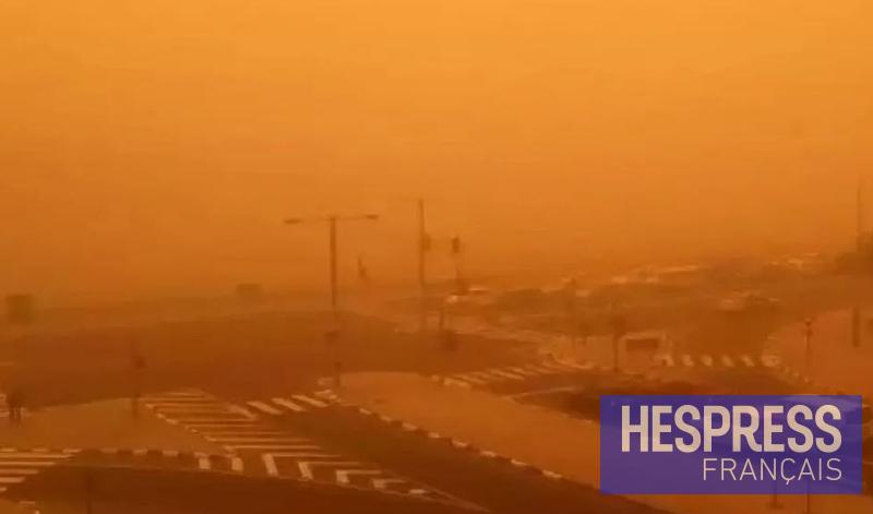 dgm 20 Alerte météo : fortes rafales de vent avec tempête de sable ou de poussières de jeudi à vendredi