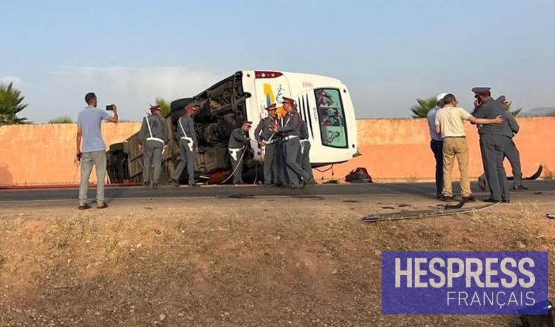 La Société Nationale des Autoroutes du Maroc informe sur un accident sur l’autoroute Marrakech-Agadir