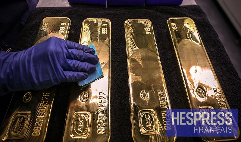Le cours de l’or tombe à son plus bas niveau depuis deux semaines