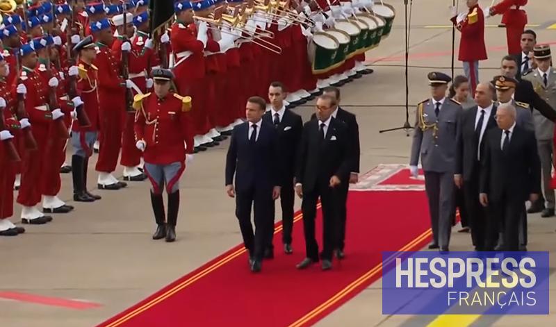 Emmanuel Macron entame une visite d'Etat au Maroc