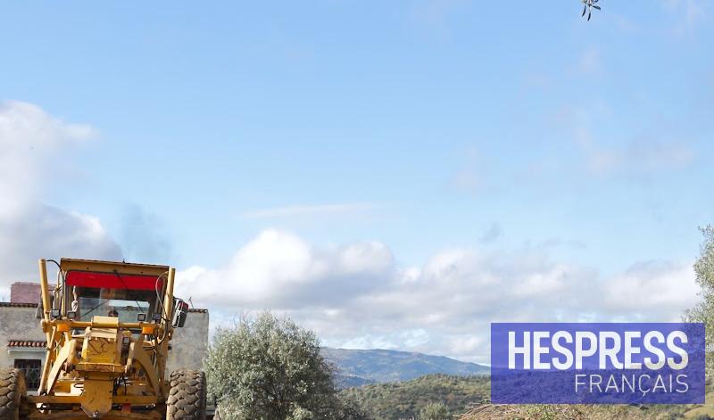chefchaouen 15 Chefchaouen: Mobilisation continue pour rétablir une circulation normale sur les routes et pistes rurales