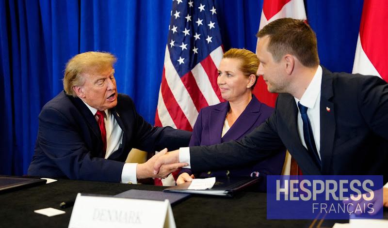 donald trump 18 Donald Trump signe à l'ONU un accord de sécurité avec le Groenland et le Danemark