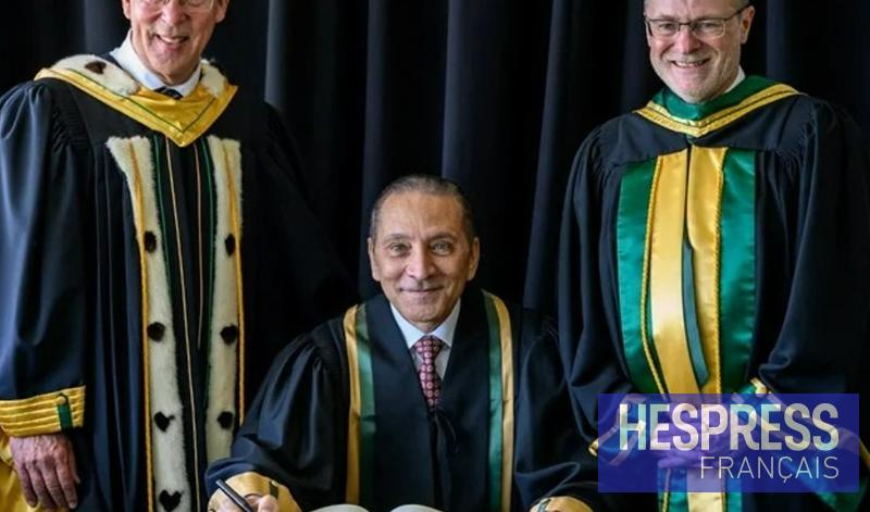L'Université de Sherbrooke honore le parcours de Moulay Hafid Elalamy