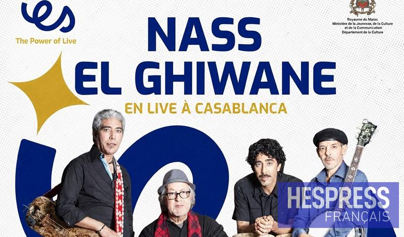Le groupe Nass El Ghiwane retrouve le public casablancais pour une soirée entre mémoire et émotion