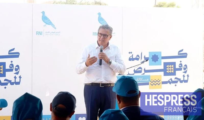 aziz akhannouch 17 De l’aide sociale à la transhumance politique : Akhannouch mobilise le RNI à Essaouira