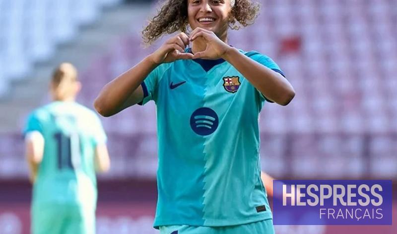 Mayssa Baha devient la plus jeune joueuse à marquer avec l’équipe première du FC Barcelone