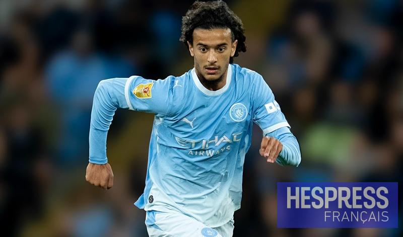 manchester city 18 Ayyoub Bouaddi délivre sa première passe décisive avec Manchester City