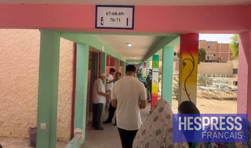 laâyoune 19 Législatives 2026: Laâyoune enregistre un fort taux de participation à mi-journée