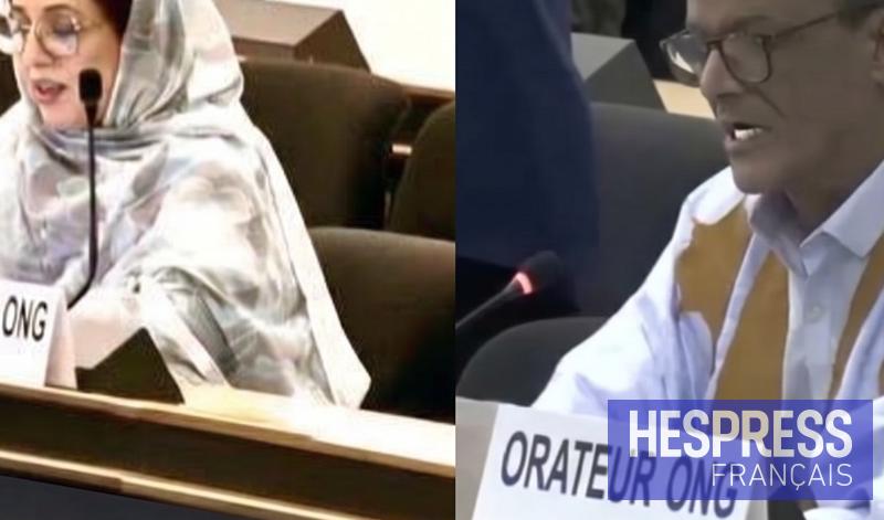 genève 21 63e session du CDH : Aicha Duihi et Fadel Breika alertent sur la situation à Tindouf