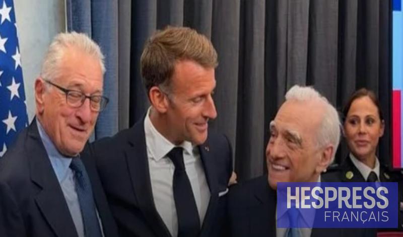 emmanuel macron 16 Macron décore Scorsese et De Niro à New York