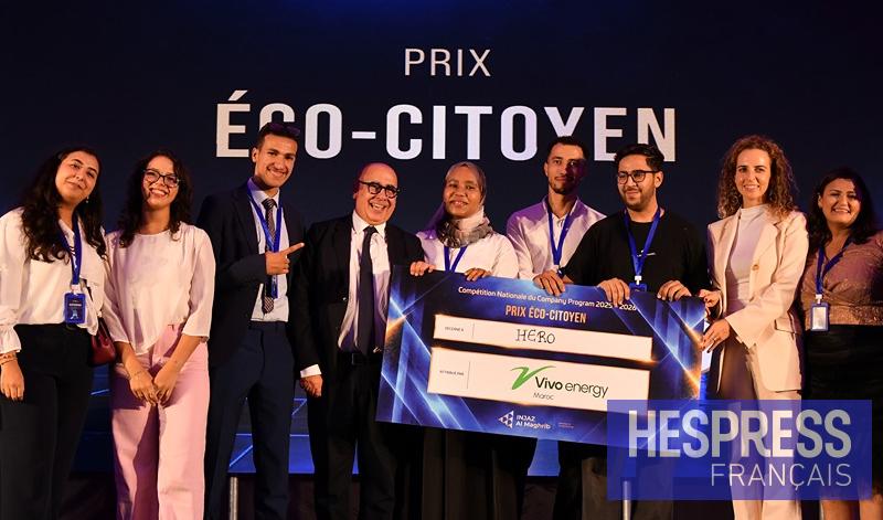 HERO : un projet étudiant de réutilisation de l'eau en agriculture, primé par Vivo Energy Maroc