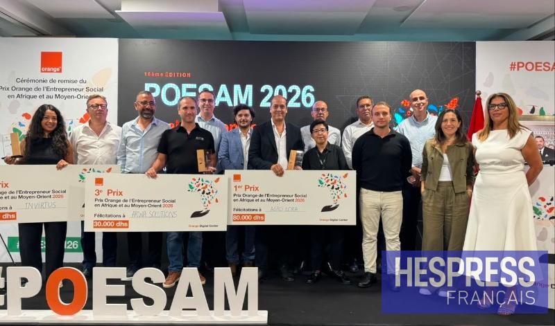 POESAM 2026 : Orange Maroc propulse trois innovations marocaines à fort impact vers la finale internationale