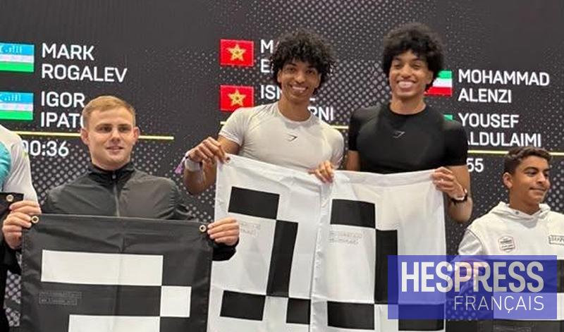 HYROX Abu Dhabi 2026 : les jumeaux El Guerrouni brillent sous le drapeau marocain