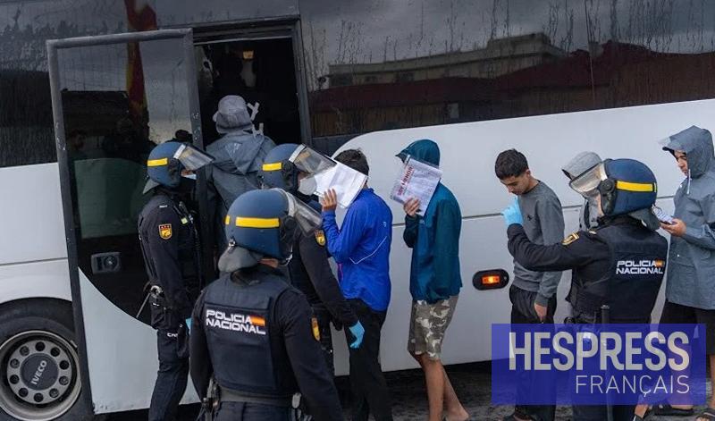 Sebta : une opération policière renvoie une douzaine de personnes au Maroc