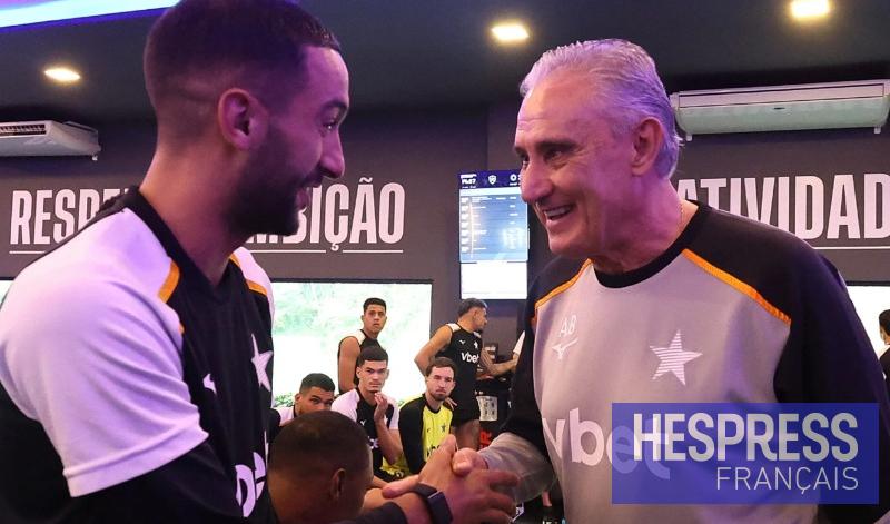 Botafogo : Tite séduit par Hakim Ziyech et ses qualités techniques