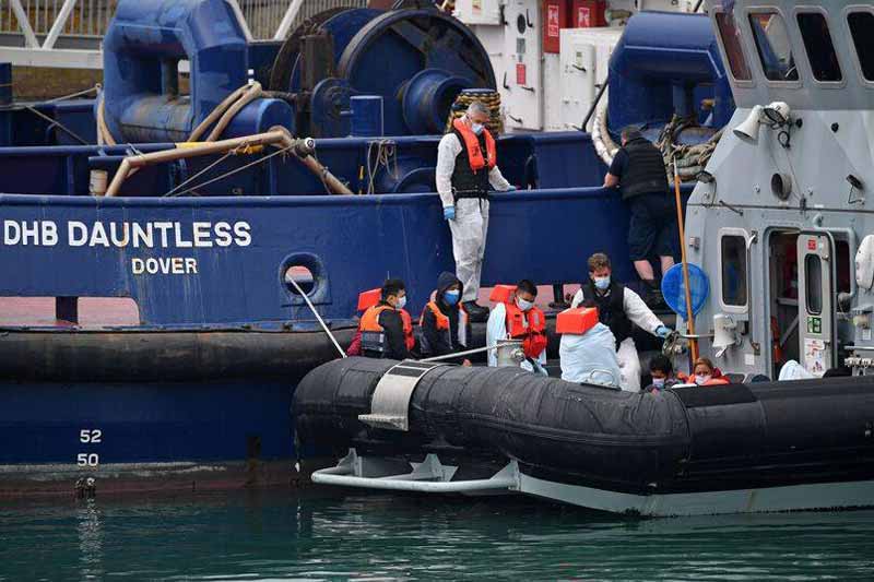 Manche : une centaine de migrants secourus au cours du week-end