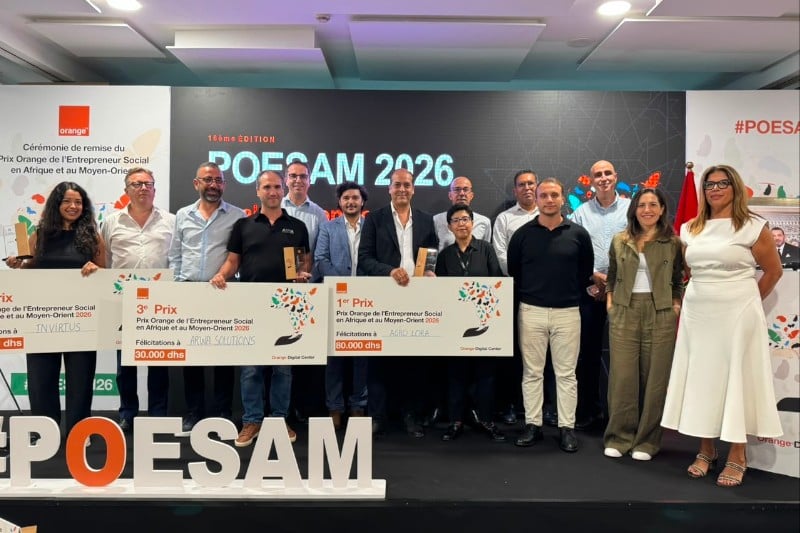 POESAM 2026 : Orange Maroc propulse trois innovations marocaines à fort impact vers la finale internationale