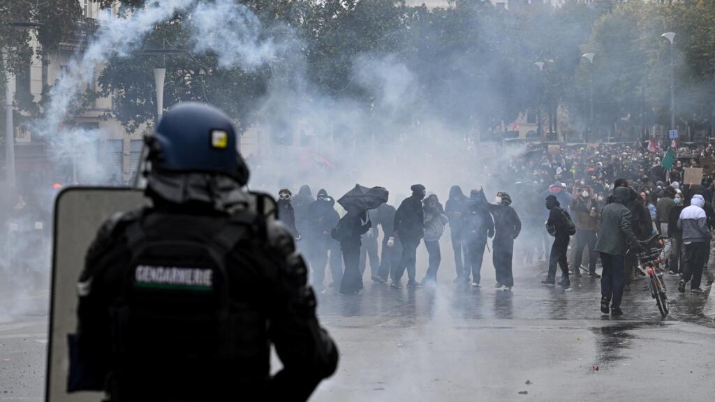 France : de vives tensions lors de la mobilisation du 24 octobre, plusieurs villes sous pression