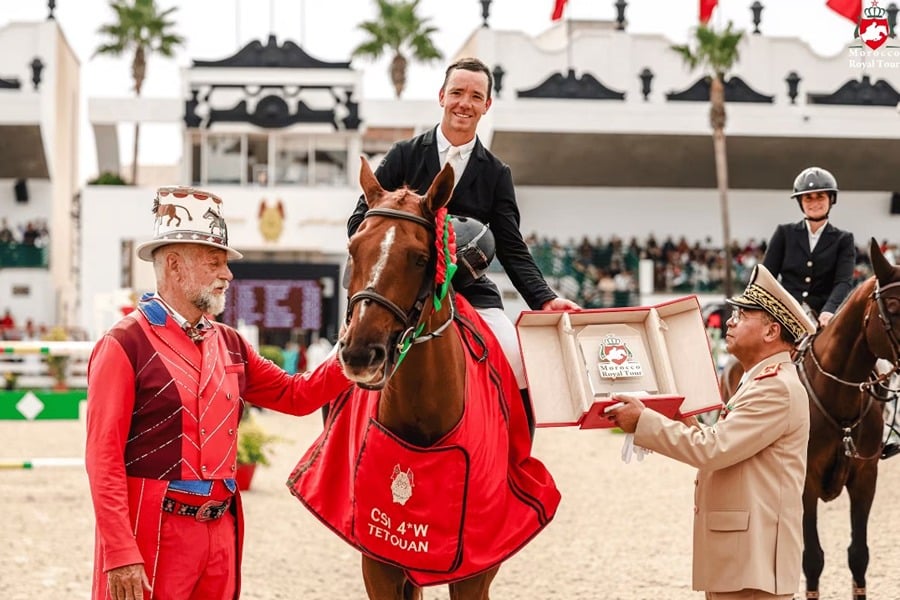 Morocco Royal Tour : le Suisse Anthony Bourquard remporte le Grand Prix Moulay El Hassan